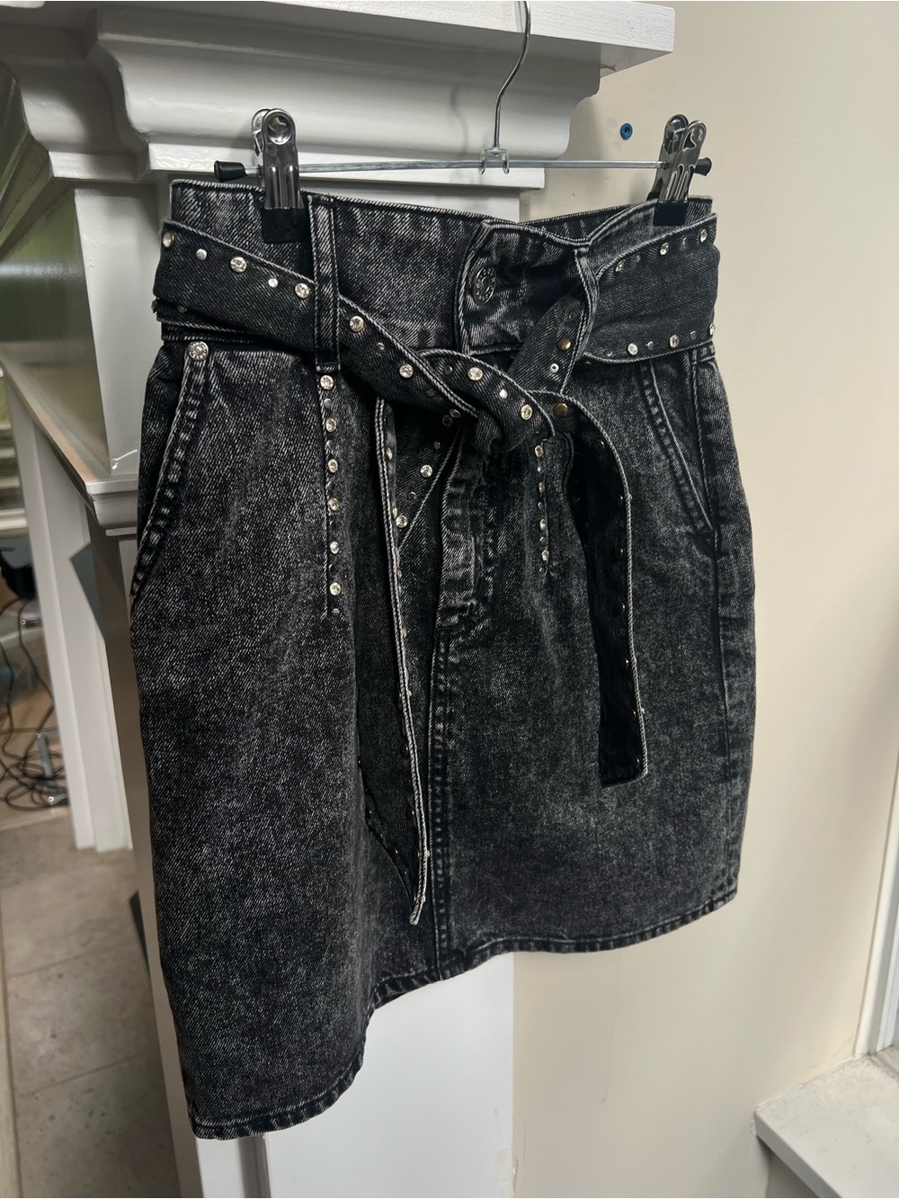 Sandro Denim Skirt - Picture 3 of 7
